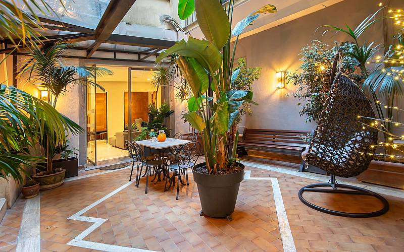 Hotel White ****: Jardin