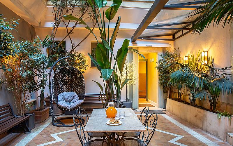 Hotel White ****: Jardin